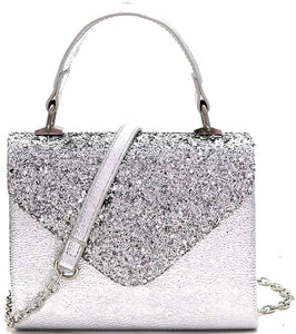 Mini Retro White Box Flap leather Satchel Crossbody Handbag