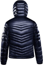Load image into Gallery viewer, Men&#39;s Packable Black Insulated Warm Hooded Jacket Winter Coat