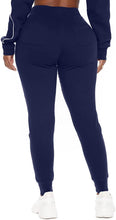 Load image into Gallery viewer, Plus Size Grey High Waisted Athletic Workout Sweatpants