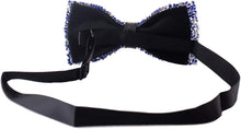 Load image into Gallery viewer, Men&#39;s Royal Blue Pretied Sparkling Sequin Bowtie