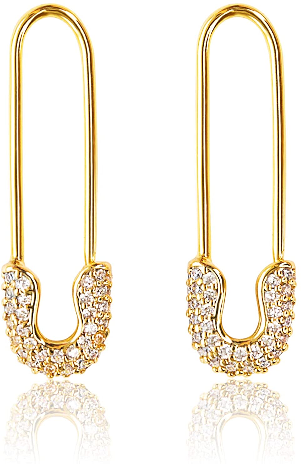 Safety clip earring top