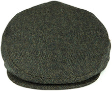 Load image into Gallery viewer, Men&#39;s Army Green Flat Ivy Newsboy Hat