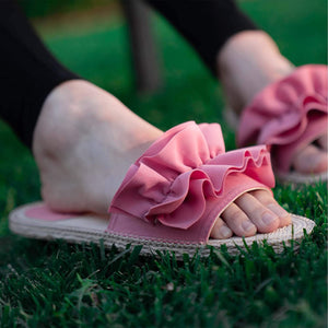 Espadrille Pink  Indoor Outdoor Sandal