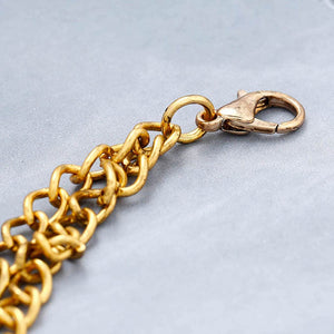 Crystal Necklace Gold Neck Chain Rhinestone Fashion Jewelry Accessory