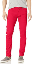 Load image into Gallery viewer, Men&#39;s Basic  Red Color Twill Stretch Span Pants