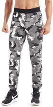 Load image into Gallery viewer, Men&#39;s Green Cotton Casual Camouflage Sweat Jogger Pants