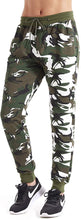 Load image into Gallery viewer, Men&#39;s Snow Cotton Casual Camouflage Sweat Jogger Pants