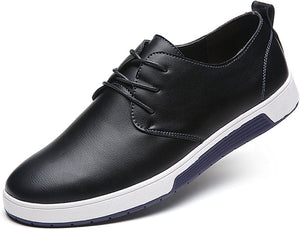 Fashion Sneakers Black Men's Casual Oxford Shoes