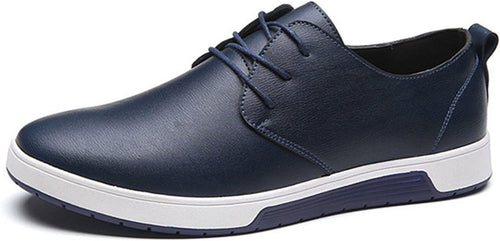 Fashion Sneakers Blue Men's Casual Oxford Shoes