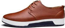 Load image into Gallery viewer, Fashion Sneakers Brown Men&#39;s Casual Oxford Shoes