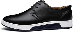 Fashion Sneakers Black Men's Casual Oxford Shoes