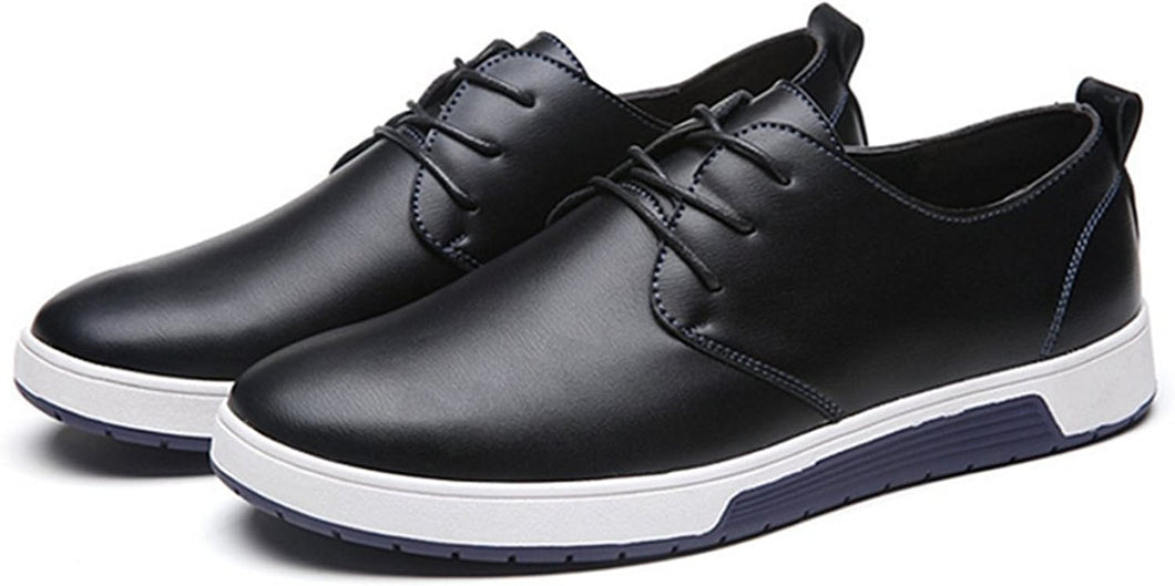 Fashion Sneakers Black Men's Casual Oxford Shoes