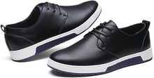 Load image into Gallery viewer, Fashion Sneakers Black Men&#39;s Casual Oxford Shoes