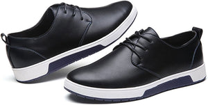 Fashion Sneakers Black Men's Casual Oxford Shoes