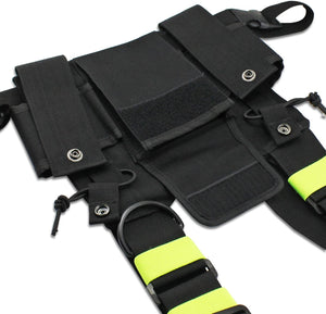 Green Radio Chest Harness Chest Front Pack Pouch