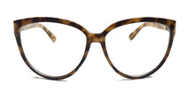 Load image into Gallery viewer, Tortoise Style Oversized Cat Eye Clear Glasses