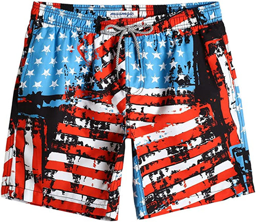 Men's Flag Ink Swim Short