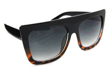 Load image into Gallery viewer, Anabella Black Oversized Square Fashion Style Sunglasses