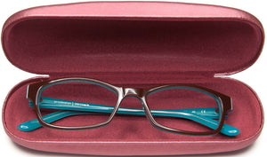 Burgundy Hard Shell Eyewear/Frame Glasses Case Holder