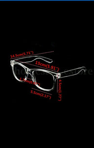 Men's Vintage Style Clear Lens Transparent Eyewear Glasses Frames