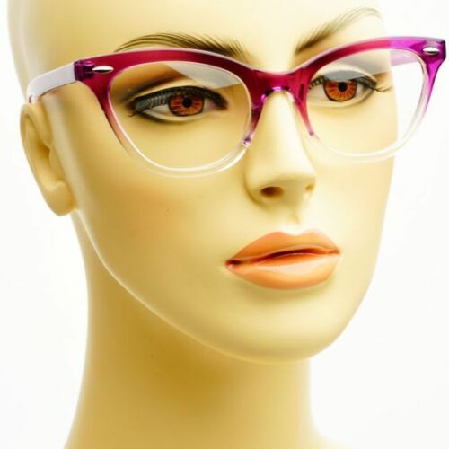 Luscious Pink Clear Ombre Eyeglasses