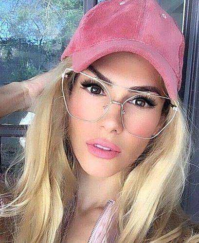 Vintage Style Clear Gold Elissa Glasses