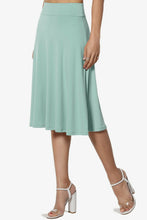 Load image into Gallery viewer, Maldives Grey Pleated Midi Skirt