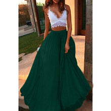 Load image into Gallery viewer, Simply Romantic Chiffon Yellow Maxi Skirt